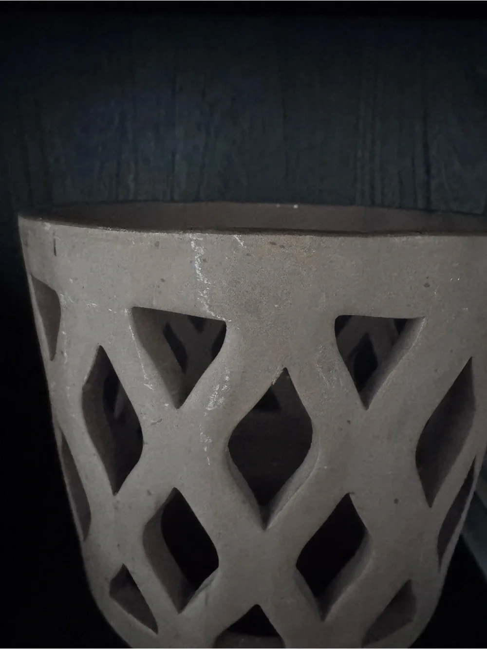 Crate & Barrel Ceramic Lantern